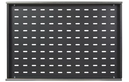 Полка перфорированная выдвижная ПВ-55(550х420) чёрная ССД