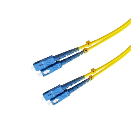 Оптический патчкорд SC/UPC-SC/UPC, SM G652D, 3.0mm, duplex, LSZH, 1M