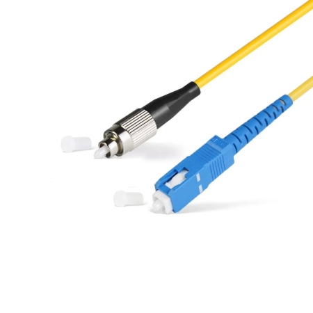 Оптический патчкорд FC/UPC-SC/UPC, SM G652D, 3.0mm, LSZH, 1M