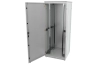 Шкаф телекоммуникационный напольный 19",47U(800x1000), ШТ-НП-47U-800-1000-М, передняя дверь металл ССД