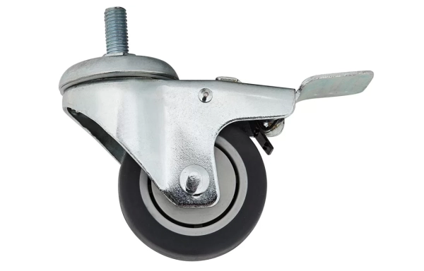 Ролик с тормозом для телекоммуникационных шкафов и стоек SCtkb 75 колесо диаметр оси М12