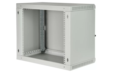 Шкаф телекоммуникационный настенный разборный 19”,12U(600x450), ШТ-НСр-12U-600-450-М дверь металл ССД