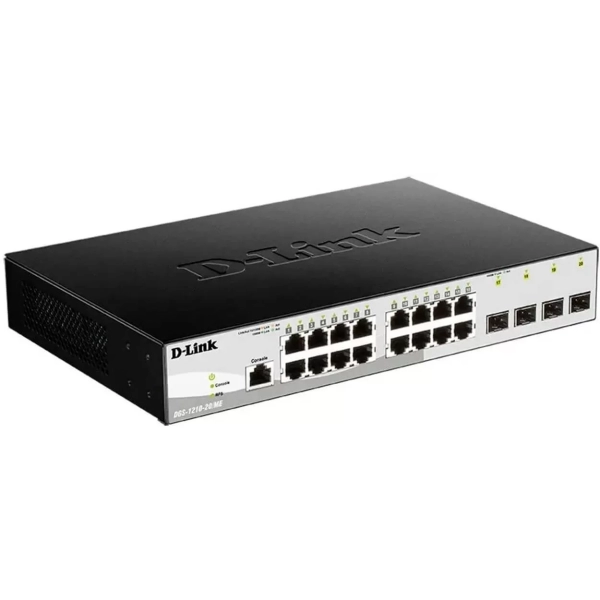 Коммутатор D-Link DGS-1210-20/ME/B1A 16G 4SFP управляемый