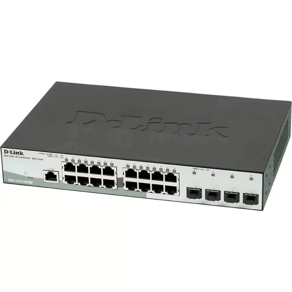 Коммутатор D-Link DGS-1210-20/ME/A1A 16G 4SFP управляемый
