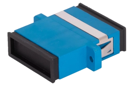 Адаптер (розетка) SC/UPC SM дуплексный с фланцами