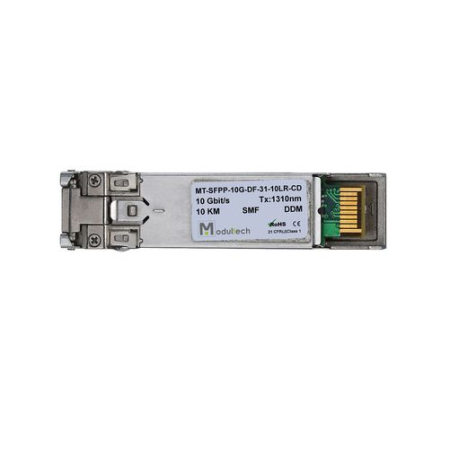 Модуль SFP+ 10 Гбит/с, 10 км, 1310 нм, SMF, LC