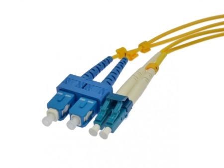 Оптический патчкорд LC/UPC-SC/UPC, SM G652D, 3.0mm, duplex, LSZH, 3M