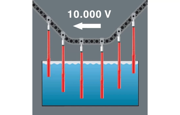 WE-003474	Kraftform Kompakt VDE 16 Universal 1 Набор насадок с отвёрткой-битодержателем + пробник, 16 пр.