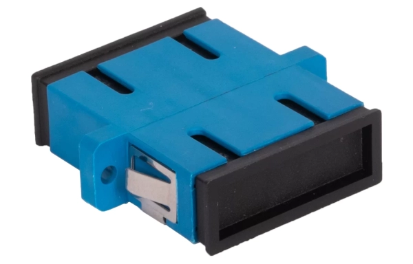 Адаптер (розетка) SC/UPC SM дуплексный с фланцами