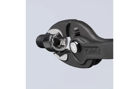 KN-8201200 TwinGrip клещи с фронтальным и боковым захватами, зев 4-22 мм, длина 200 мм, обливные ручки