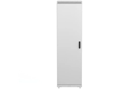 Шкаф телекоммуникационный напольный 19",42U(600x800), ШТ-НП-42U-600-800-М, передняя дверь металл ССД