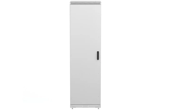 Шкаф телекоммуникационный напольный 19",42U(600x800), ШТ-НП-42U-600-800-М, передняя дверь металл ССД