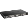 Коммутатор D-Link DGS-1250-52XMP/A1A 48G 4SFP+ 48PoE+ 370W управляемый