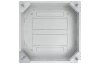 Шкаф телекоммуникационный напольный 19",18U(600x800), ШТ-НП-18U-600-800-П, передняя дверь перфорированная ССД