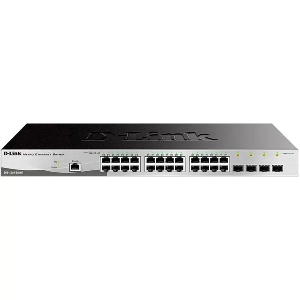 Коммутатор D-Link DGS-1210-28/ME/B2A 24G 4SFP управляемый