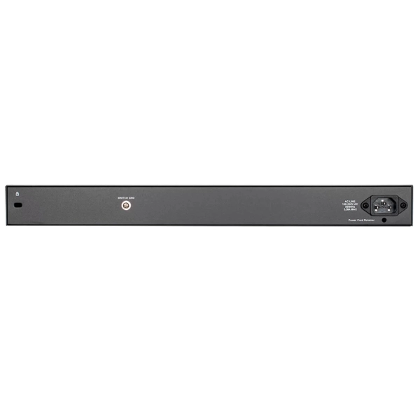 Коммутатор D-Link DGS-1210-28MP, 24 порта 10/100/1000Base-T, 4 комбо-порта 100/1000Base-T/SFP, PoE 802.3af/at 370W настраиваемый