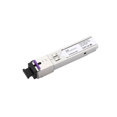 Модуль SFP WDM 1,25 Гбит/с, 40 км, 1490/1310 нм, SMF, SC