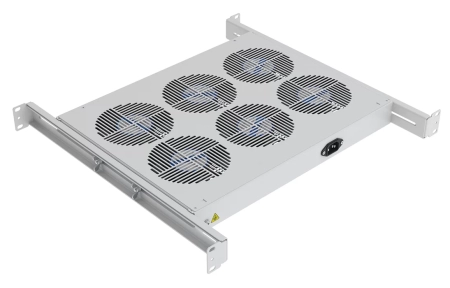 Вентиляторный модуль , 6 вентиляторов с термореле  ВМ-6-19"-Т ССД