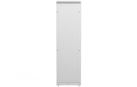 Шкаф телекоммуникационный напольный 19",42U(600x1000), ШТ-НП-42U-600-1000-П, передняя дверь перфорированная ССД