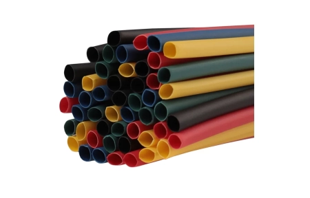 29-0152 Набор термоусадочной трубки REXANT 3,0/1,5 мм, пять цветов, упаковка 50 шт. по 1 м