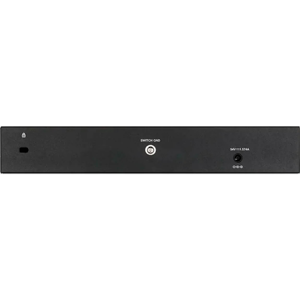 Коммутатор D-Link DGS-1210-10P/F3A 8G 2SFP 8PoE 65W настраиваемый