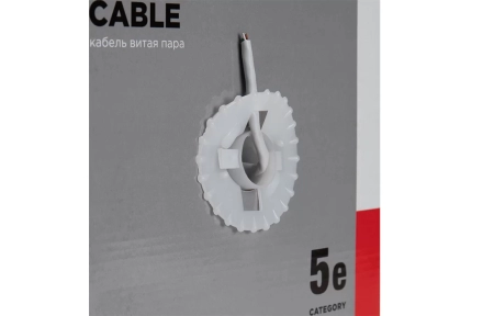 01-0043 Кабель витая пара REXANT UTP 4PR 24AWG, CAT5e (бухта 305 м)