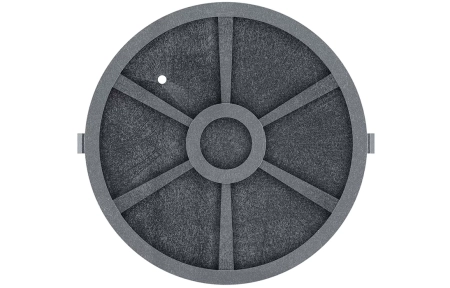 Крышка люка полимерно-композитного типа  С ССД