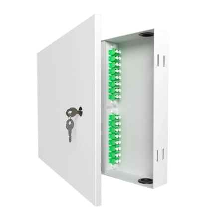 Кросс распределительный настенный КРН, 16, MM, укомплектованный 32 LC/PC