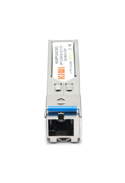 KIWI SFP модуль WDM, 1.25 G, 3 км, TX 1310 нм, RX 1550 нм, SC, DDM
