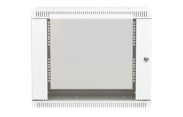 Шкаф телекоммуникационный настенный разборный 19”,15U(600x350), ШТ-НСр-15U-600-350-С дверь стекло ССД