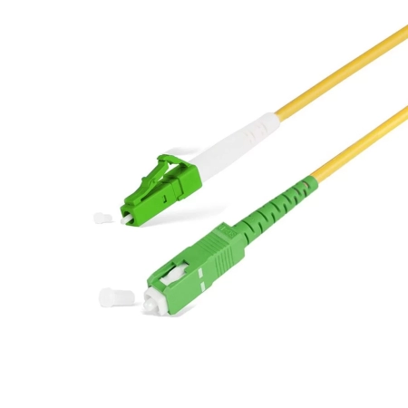 Оптический патчкорд LC/APC-SC/APC, SM G652D, 3.0mm, LSZH, 1M