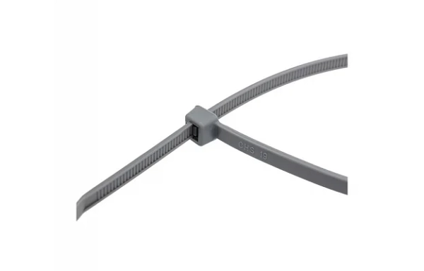 07-0300-3 Хомут-стяжка кабельная нейлоновая REXANT 300 x3,6 мм, серая, упаковка 100 шт.