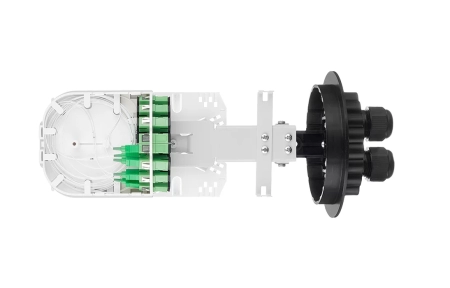 Муфта-кросс МКО-С6/СМ4-1PLC4-SC/APC-10SC-10SC/APC-1SC/APC ССД