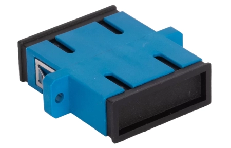 Адаптер (розетка) SC/UPC SM дуплексный с фланцами