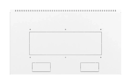 Шкаф телекоммуникационный настенный разборный 19”,6U(600x550), ШТ-НСр-6U-600-550-П дверь перфорированная ССД