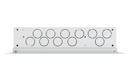 Шкаф квартирный телекоммуникационный встраиваемый с радиопрозрачной дверцей ШТ-НСс 2+1 патч-корд, делитель 1х3 ССД