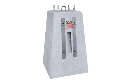 Фундамент для светофоров с наклонной лестницей и двумя трансф. ящиками ФС 110х70 15378-00-00