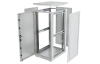 Шкаф телекоммуникационный напольный 19",33U(600x800), ШТ-НП-33U-600-800-М, передняя дверь металл ССД