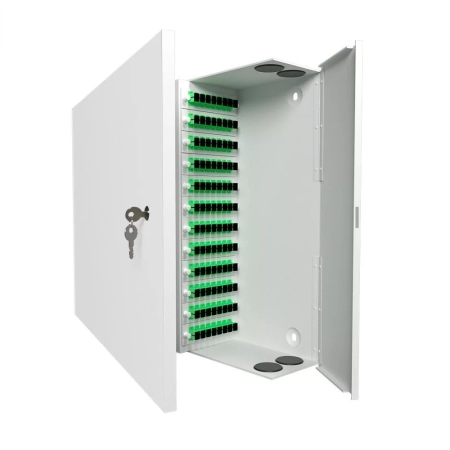 Кросс распределительный настенный КРН, 96, SM, укомплектованный 96 SC/APC