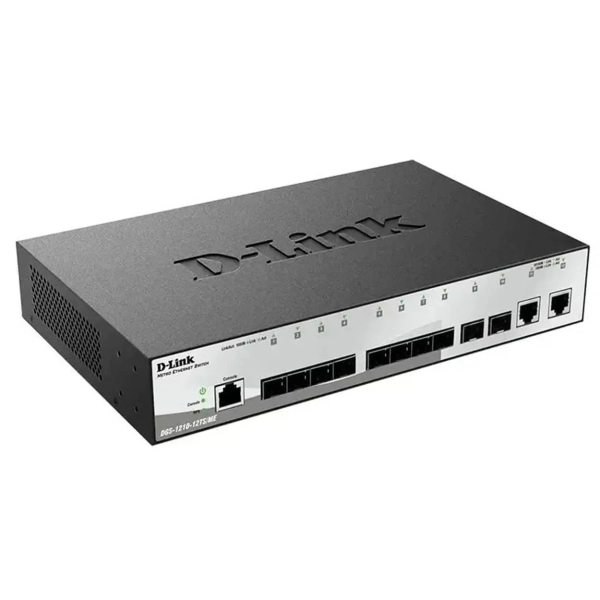 Коммутатор D-Link DGS-1210-12TS/ME/B1A 2G 10SFP управляемый