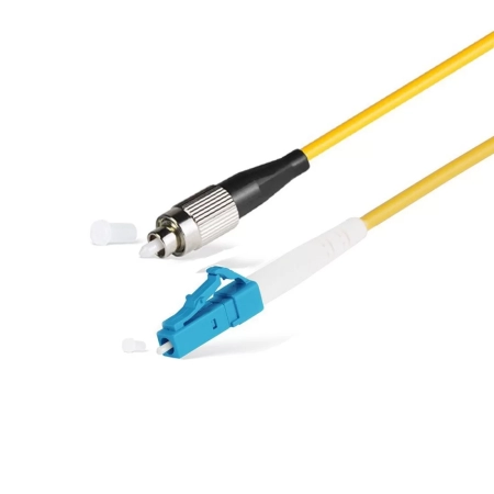 Оптический патчкорд FC/UPC-LC/UPC, SM G652D, 3.0mm, LSZH, 0.5M