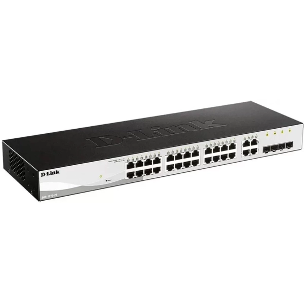 Коммутатор D-Link DGS-1210-28/F3A 28G настраиваемый