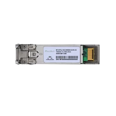 Модуль SFP+ DWDM 10 Гбит/с, 40 км, 30 CH, 1553,33 нм, SMF, LC