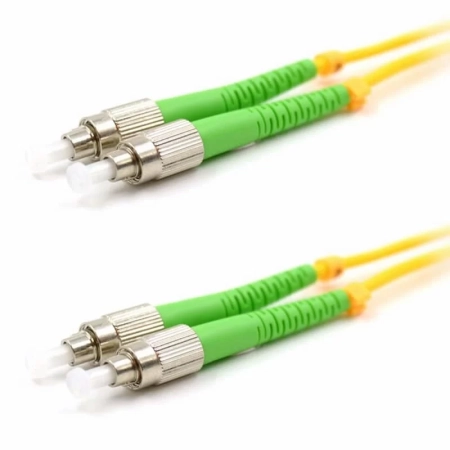 Оптический патчкорд FC/APC-FC/APC, SM G652D, 3.0mm, duplex, LSZH, 10M