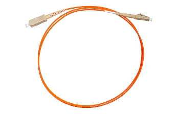Шнур ШОС-MM50/2.0 мм-LC/PC -SC/PC -1.0  м ССД HS