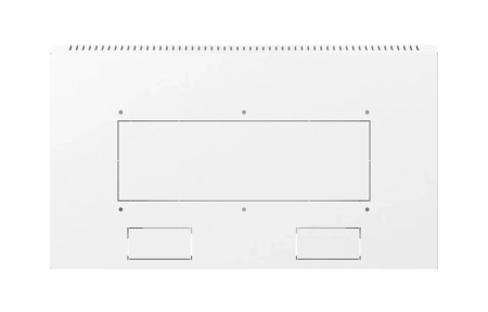 Шкаф телекоммуникационный настенный разборный 19”,9U(600x350), ШТ-НСр-9U-600-350-П дверь перфорированная ССД