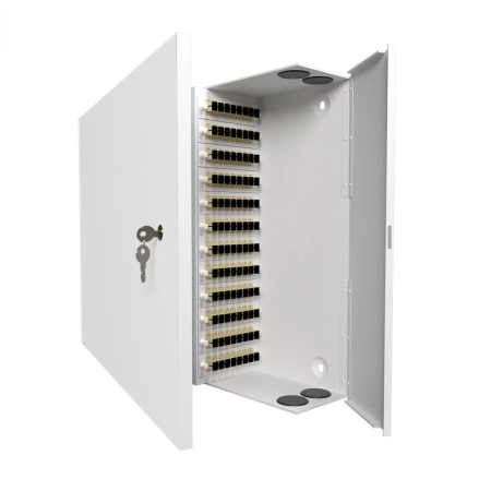 Кросс распределительный настенный КРН, 96, MM, укомплектованный 96 SC/PC