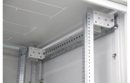 Шкаф телекоммуникационный напольный 19",33U(800x1000), ШТ-НП-33U-800-1000-С, передняя дверь стекло ССД