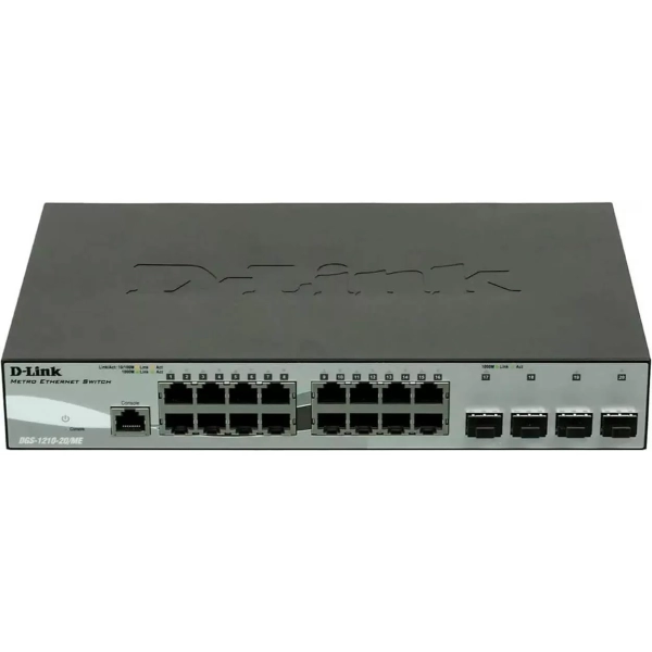 Коммутатор D-Link DGS-1210-20/ME/A1A 16G 4SFP управляемый
