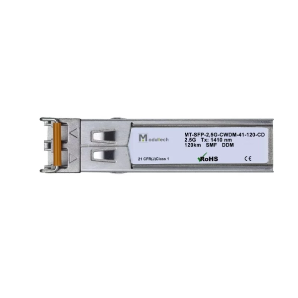 Модуль SFP CWDM 2.5 Гбит/с, 120 км, 1410 нм, SMF, LC
